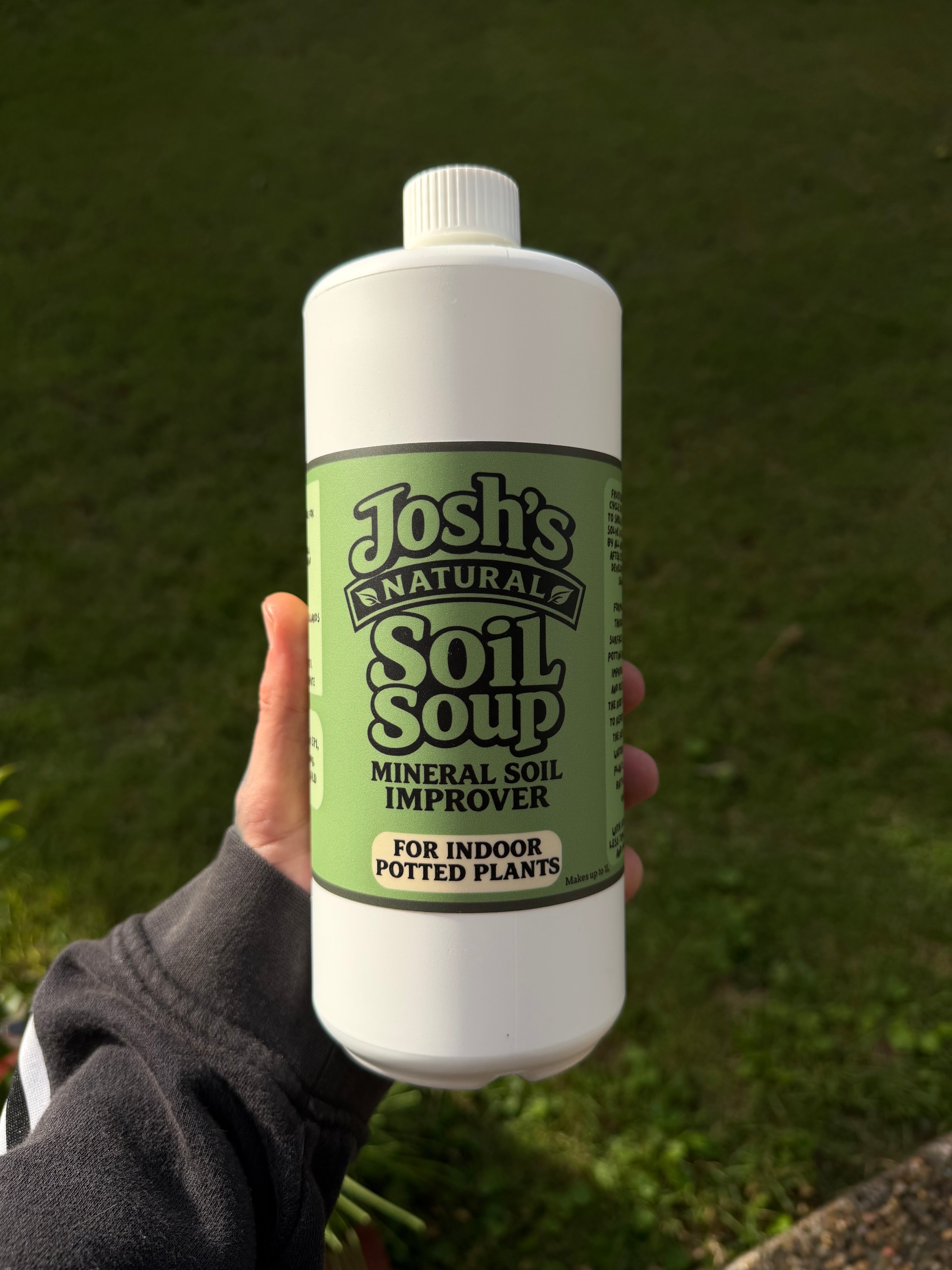 Josh’s Natural Soil Soup for Indoor Potted Plants dry mix makes 1L